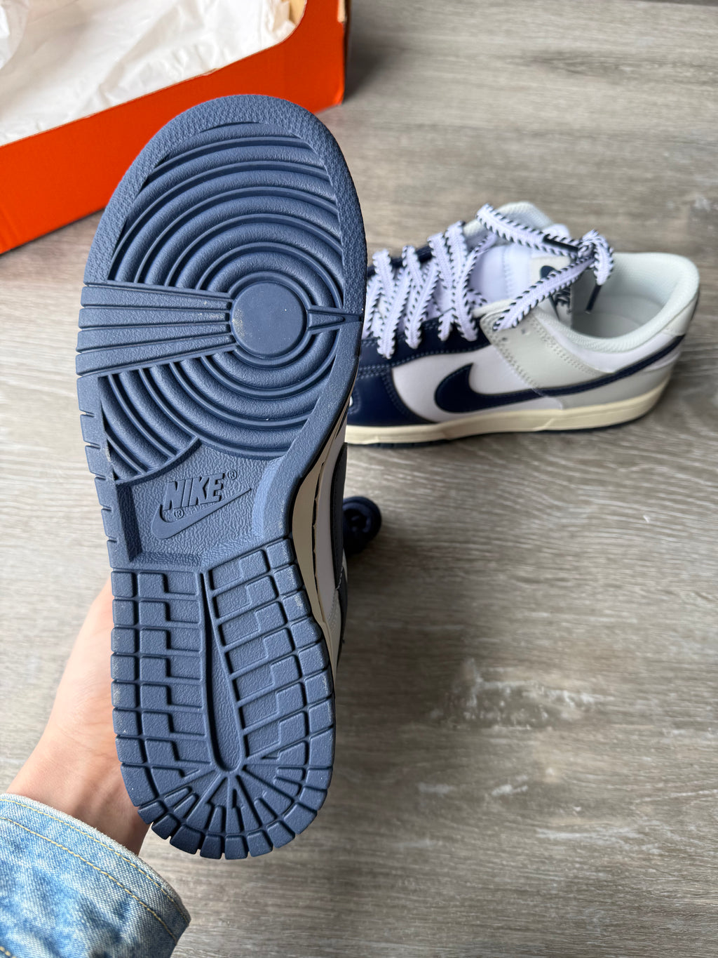 Nike Dunk Low Retro "New York Yankees" size 7.5