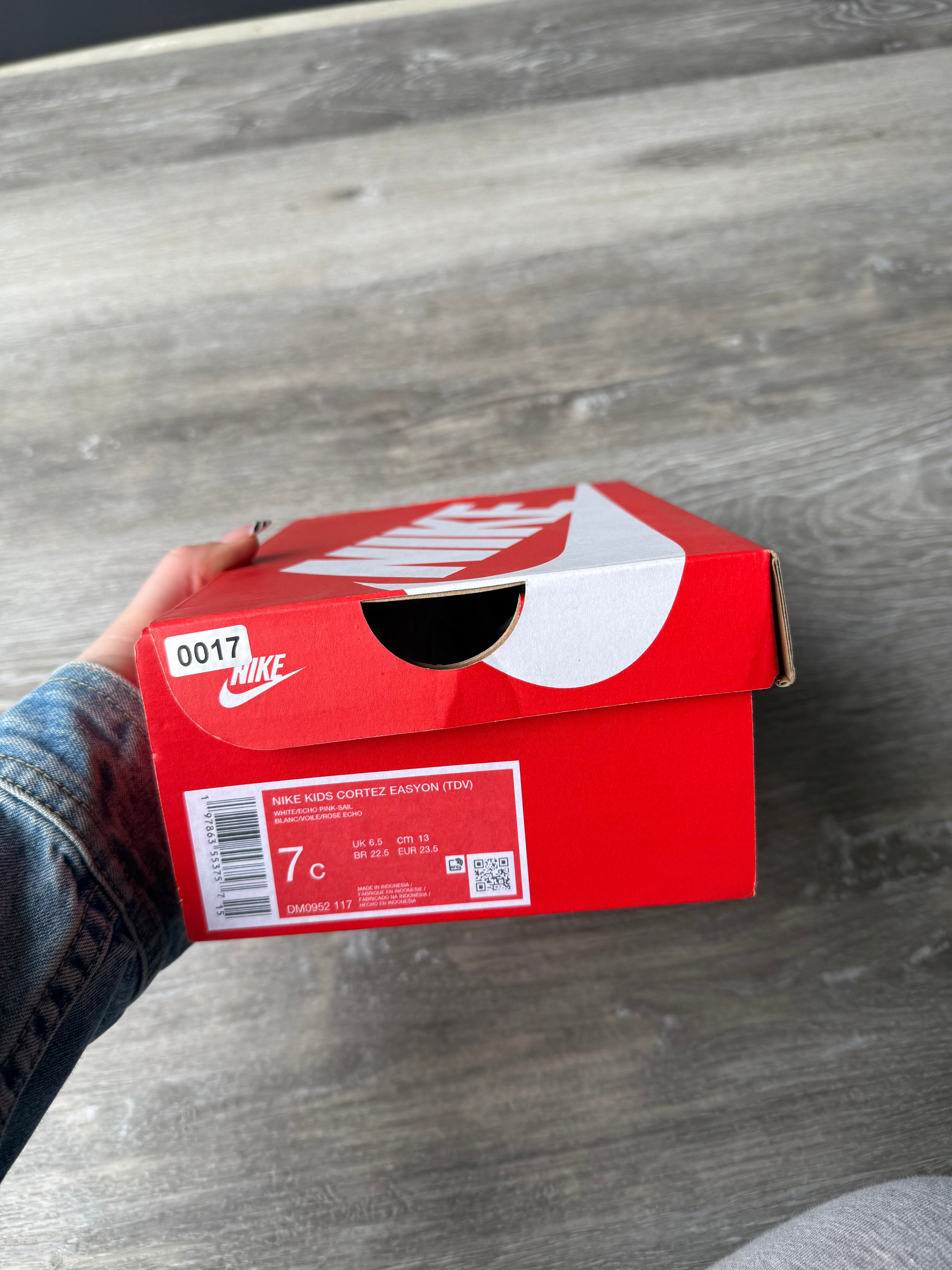 Nike Cortez EasyOn Toddler shoes size 7
