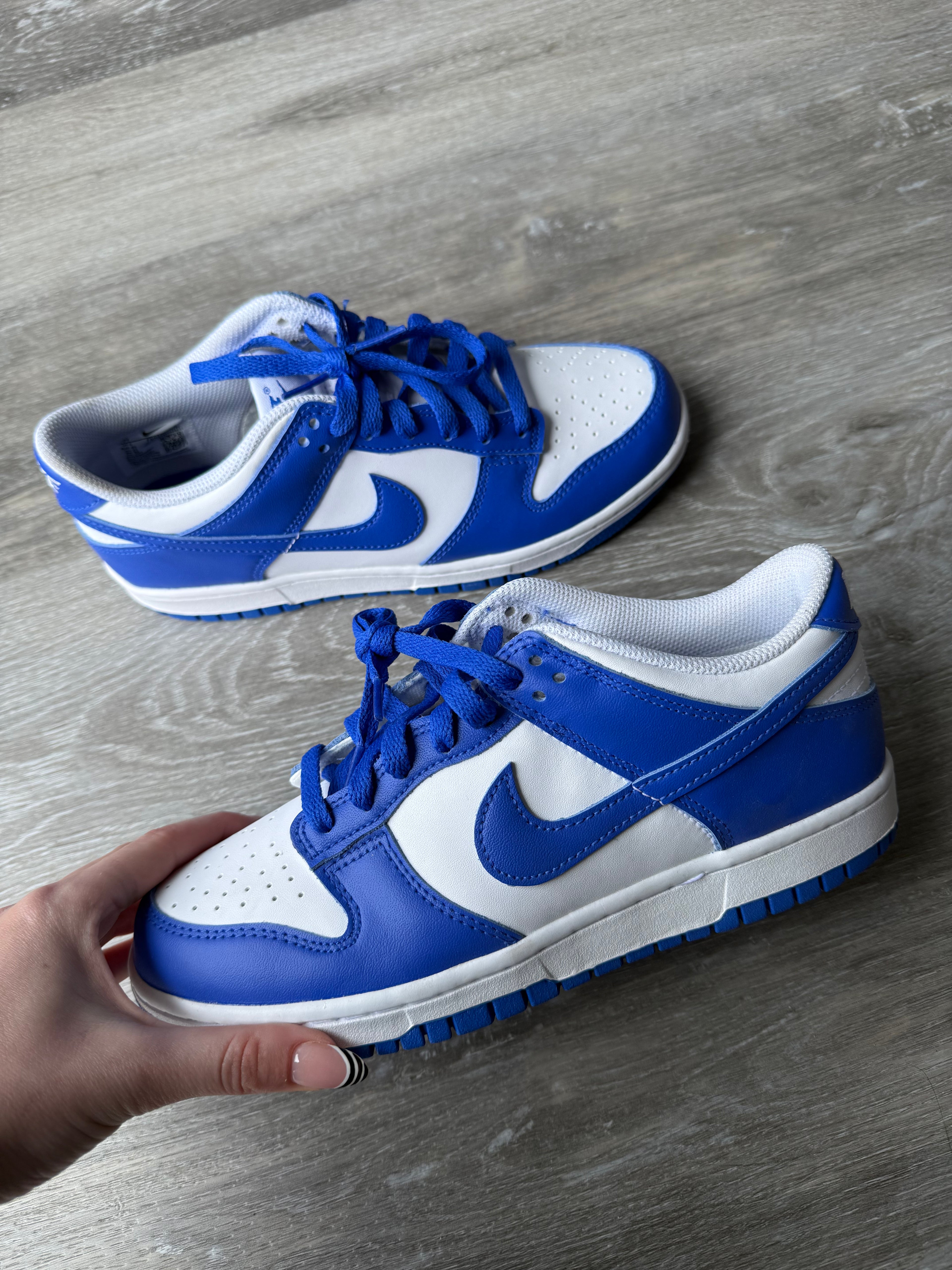 Nike Dunk Low Retro "Kentucky" sneakers size 7