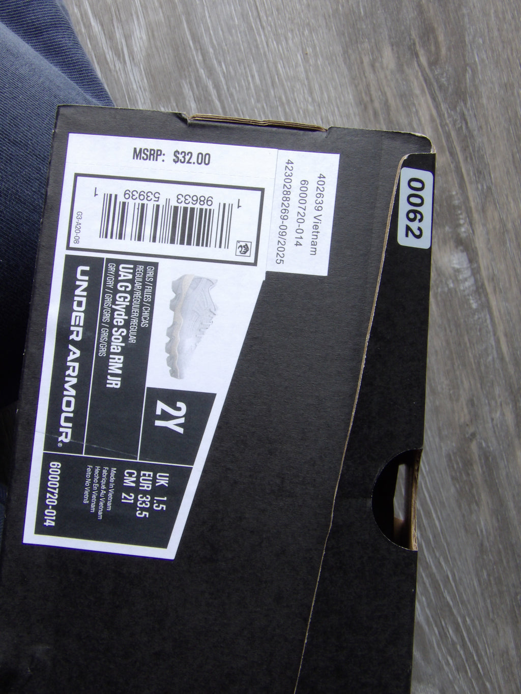 Under Armour Glyde Sola RM Softball Cleats size 2