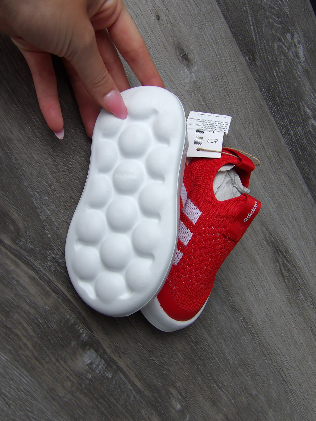 Adidas kids Bubblecomfy shoes size 6