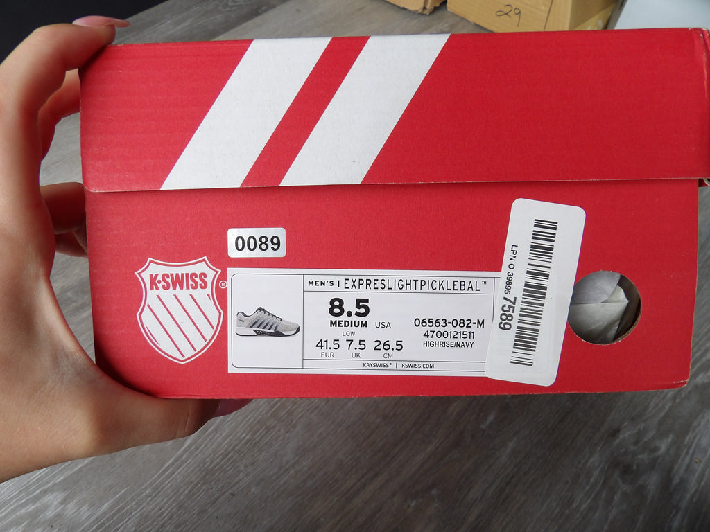 K-Swiss Men's Express light pickle ball shoe size 8.5
