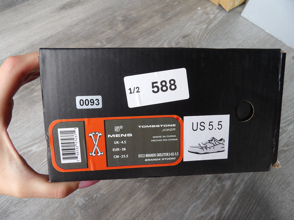 X Bones collection sneakers size 5.5