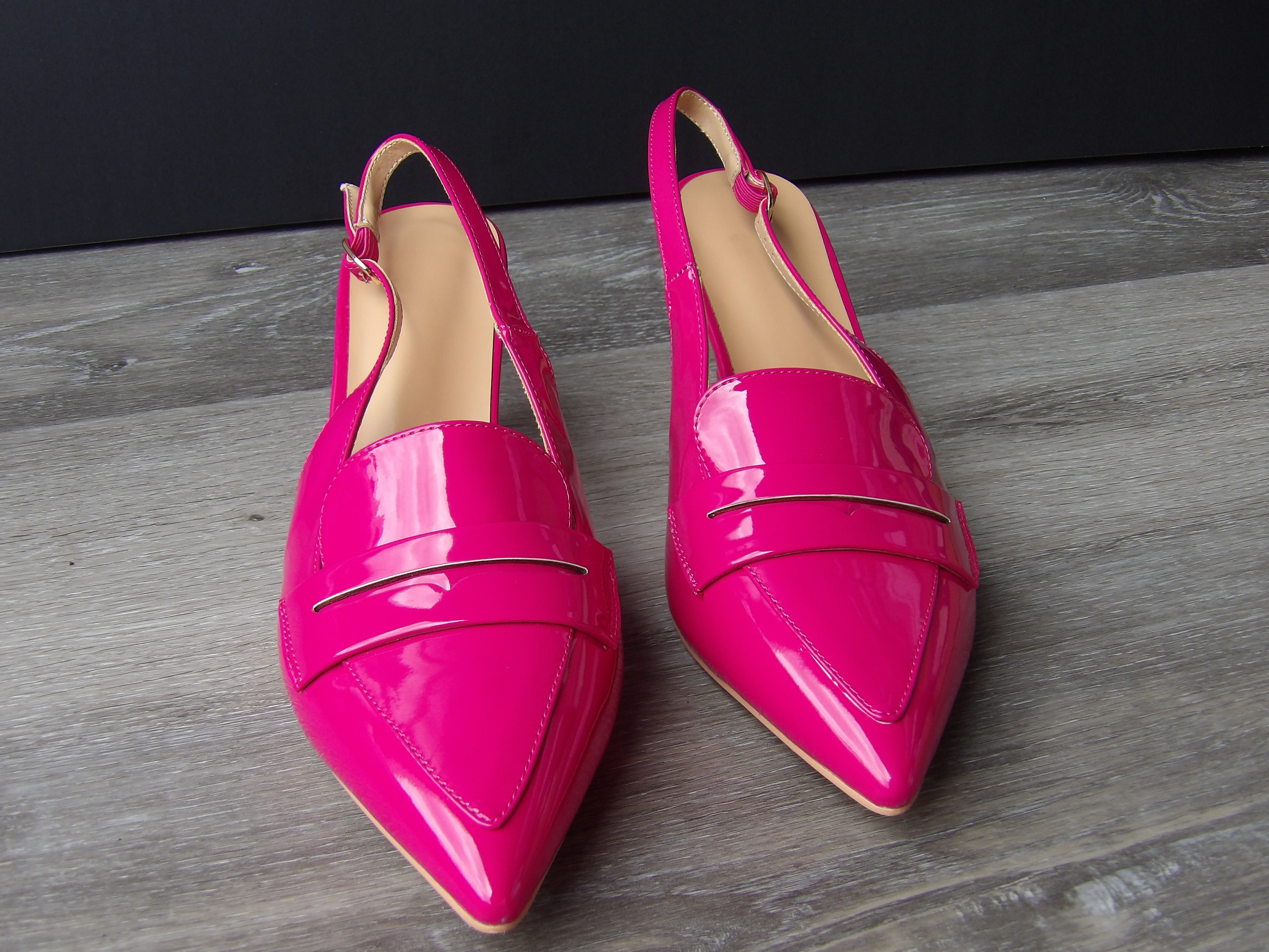 Automated Women's Kitten Heel Pumps Slingback size 10.5