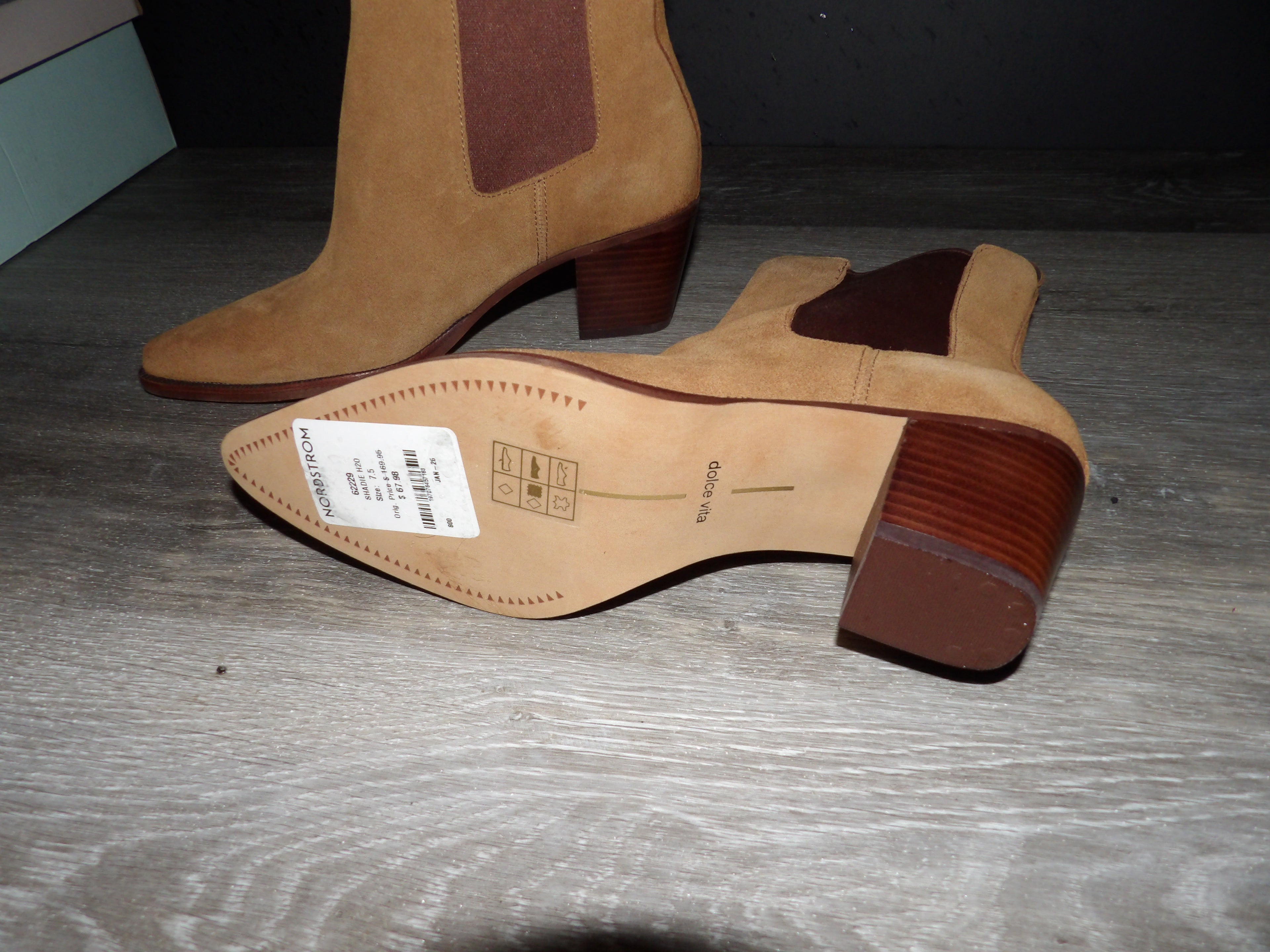 Dolce Vita Women's Shade H20 Waterproof Chelsea Boots size 7.5