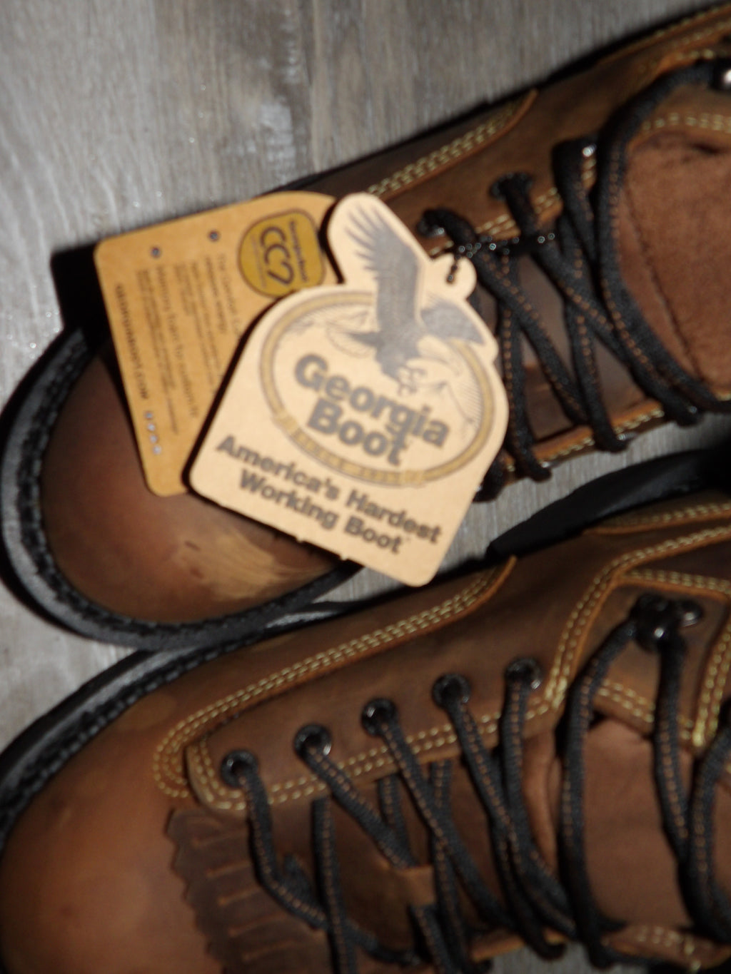 Georgia Boots Work crazy horse size 11