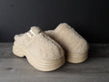 Home Cushionare paltform slippers size 7
