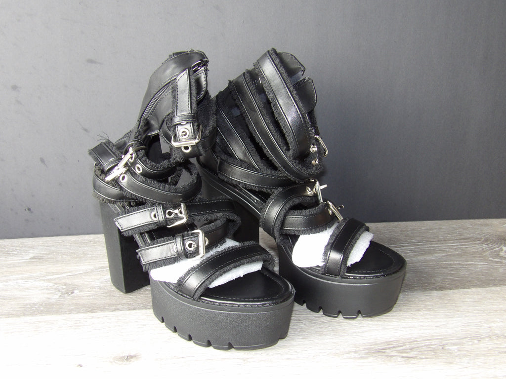 Platform Gladiator Sandal size 7.5