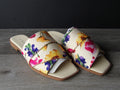 BCBG ENERATION Textile upper multi floral flats size 7.5