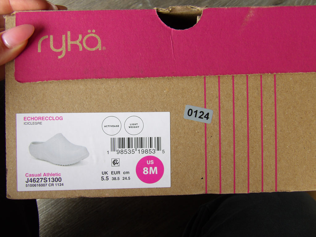 Ryka Women's Echo recovery clog shoes size 8