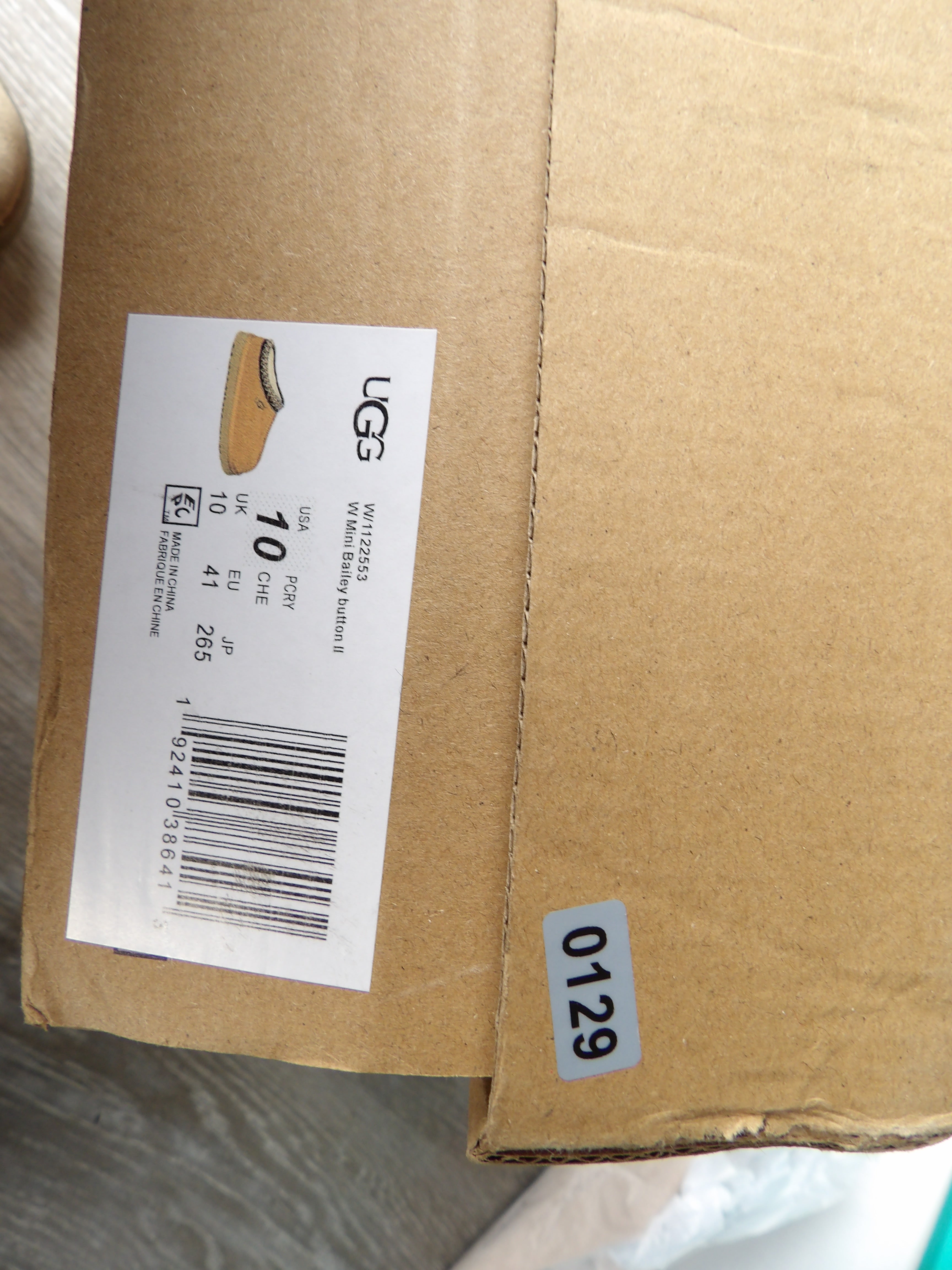 Ugg Tasman Slippers size 10