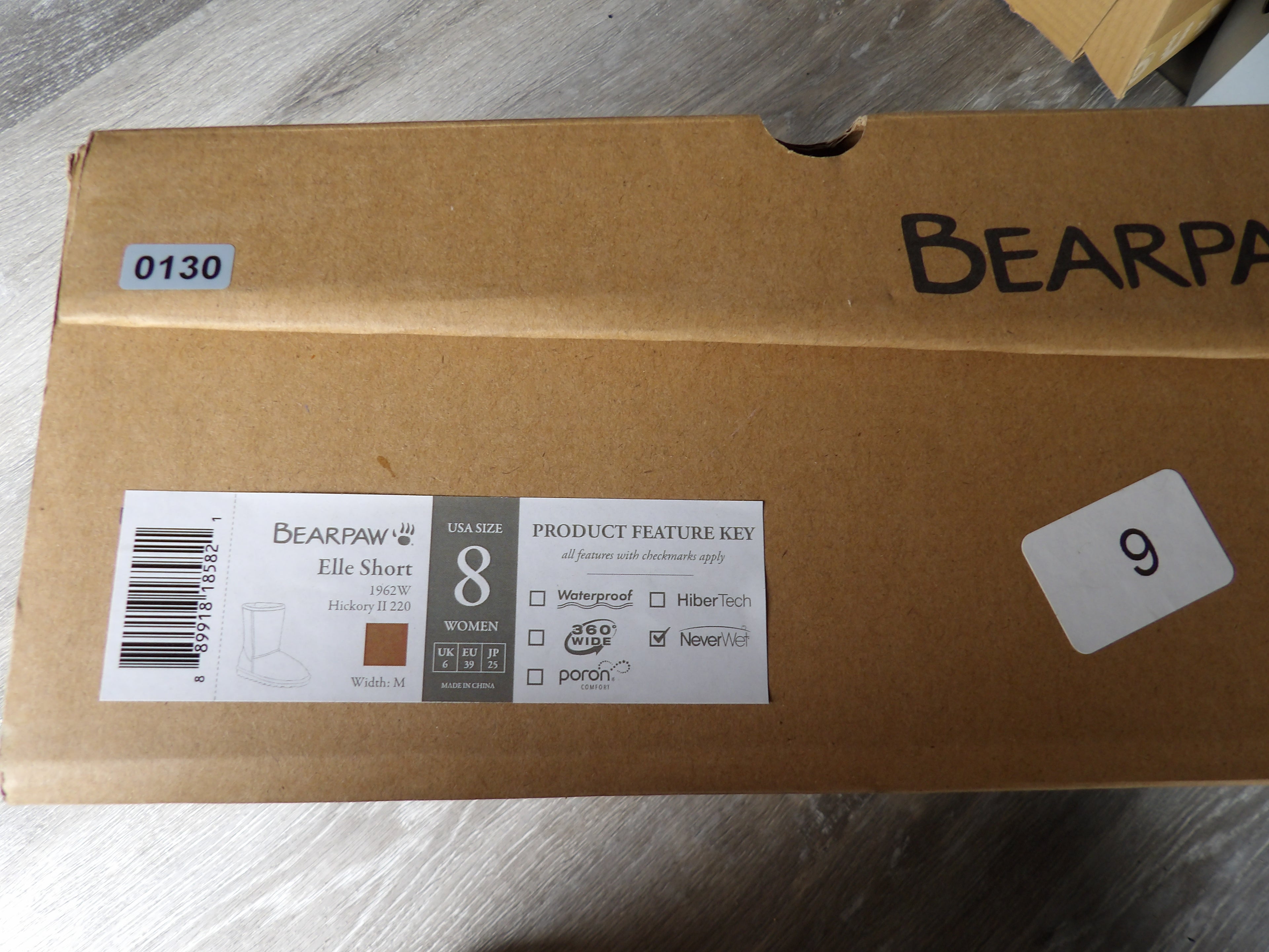 Bearpaw Elle Short Boots size 8