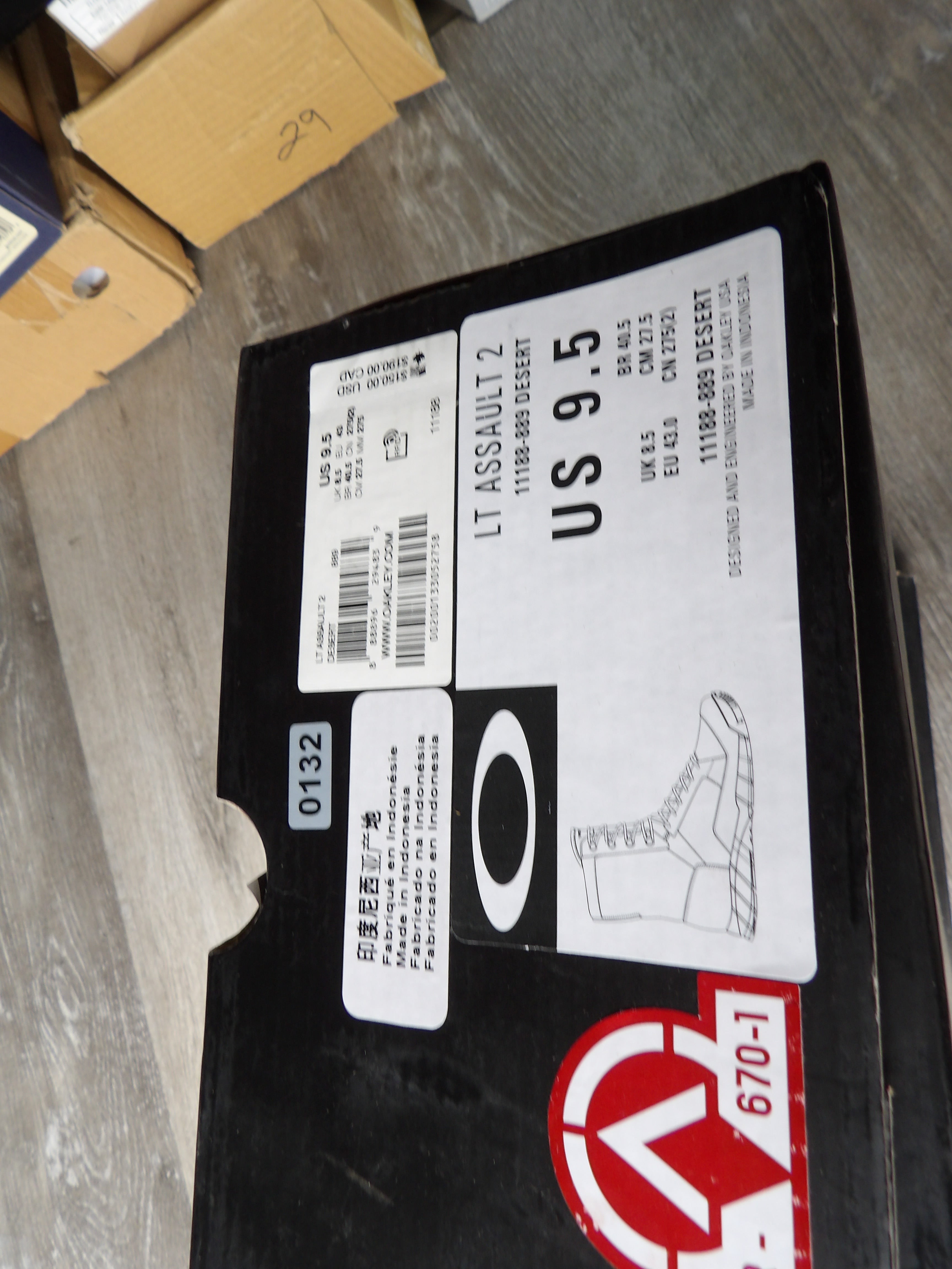 Oakley Coyote boot size 9.5