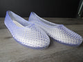 Steve Madden Womens Gyzmo Perforated Jelly Flat Shoe size 9