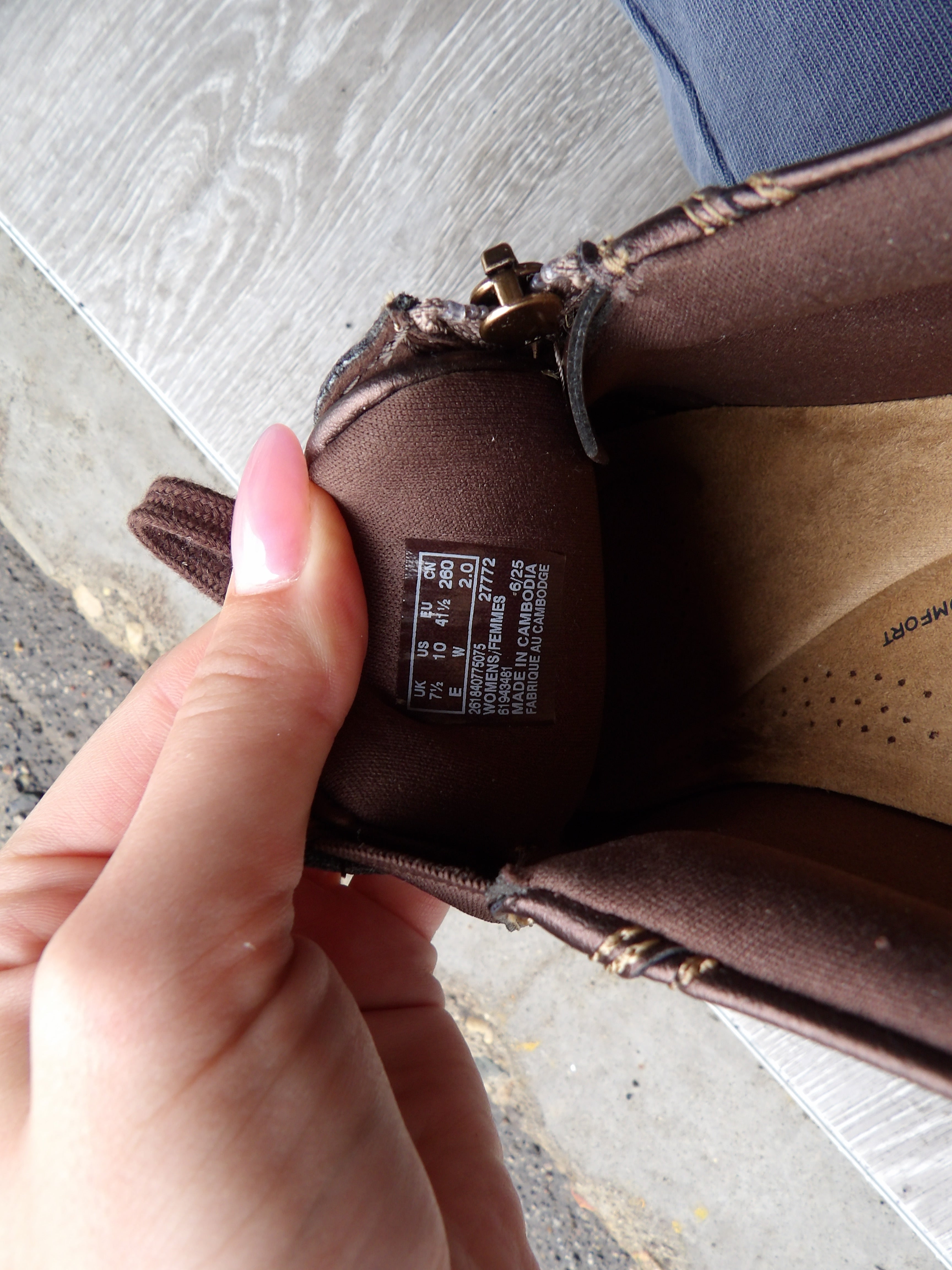 Clarks Bryianne Bayla sneaker size 10