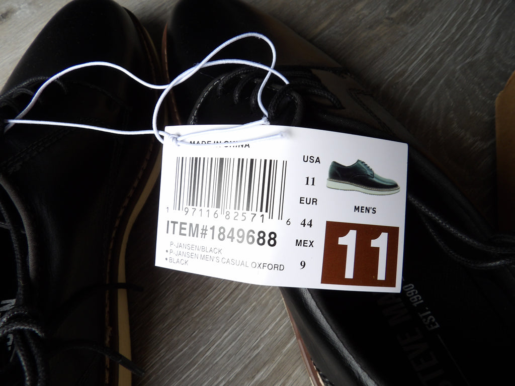 Steve Madden P-Jansens, Men's oxford shoes size 11
