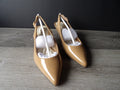 Easy Street Beige Slingback Heels size 5