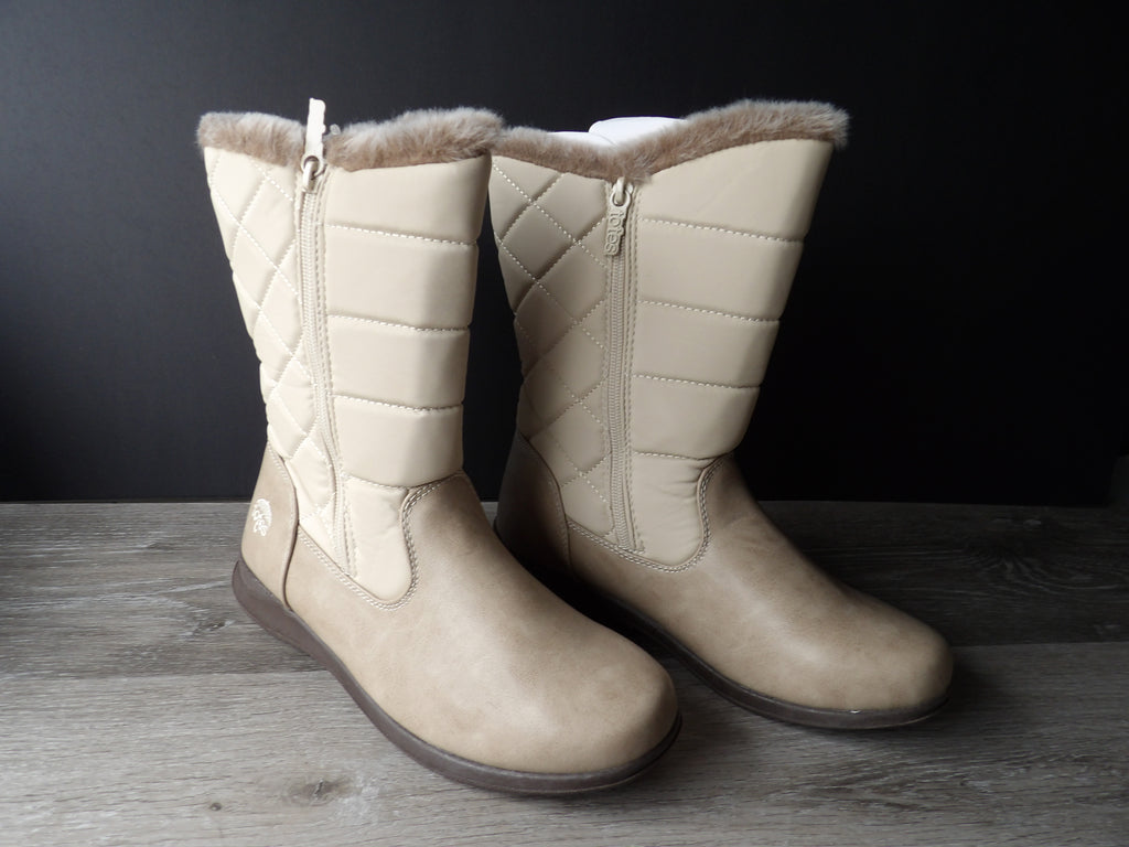 Totes Winter Boots with Faux Fur Trim size 8