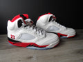 Nike Air Jordan 5 Retro "Fire Red" Sneakers size 8.5