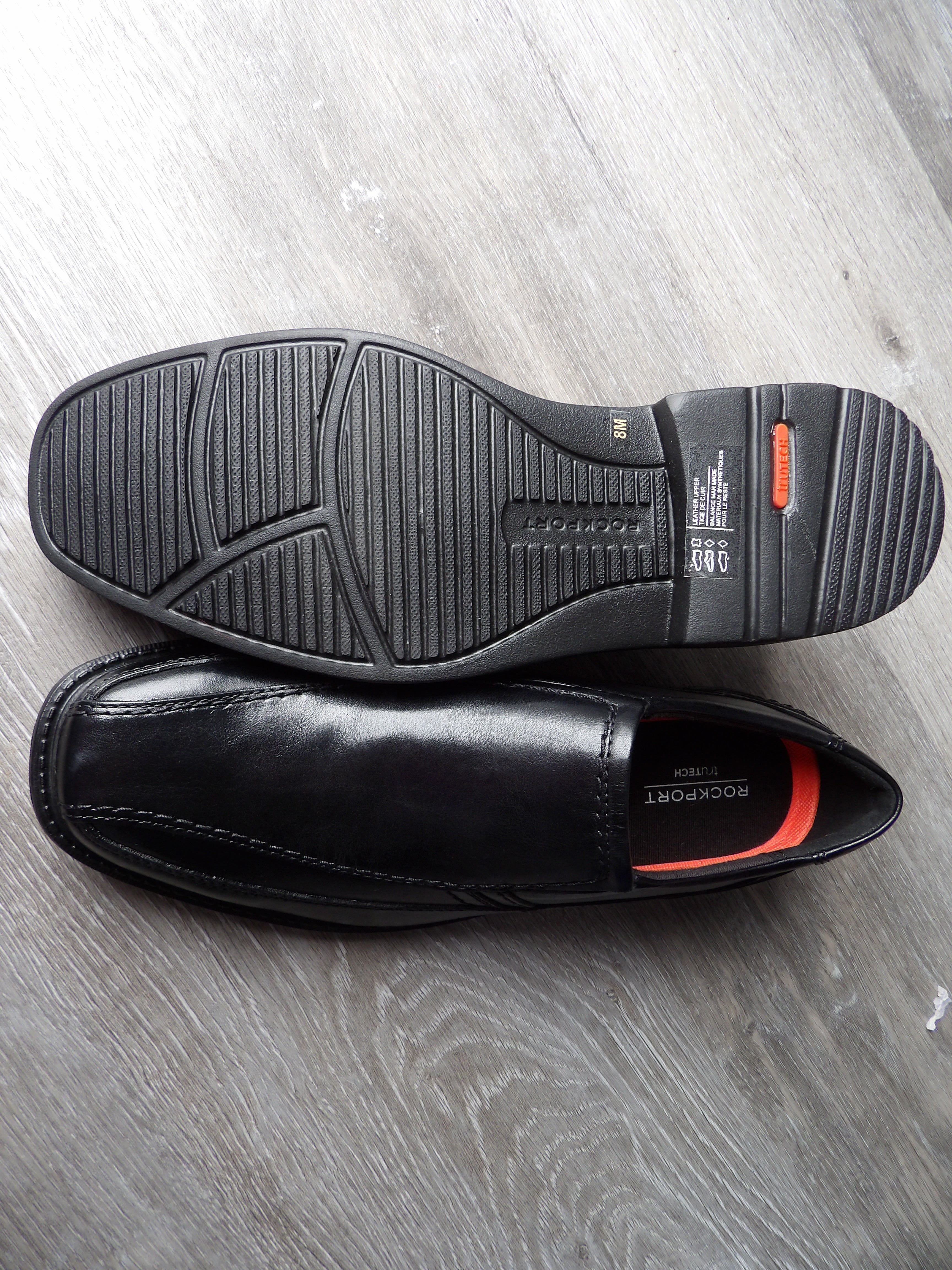 Rockport Mens Style Leader 2 Bike Toe Slip Ons size 8