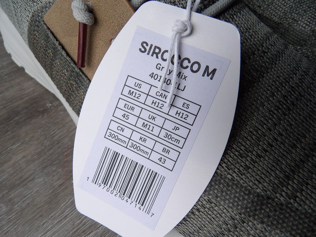 Heydude Sirocco Causal Slipon Sneaker size 12