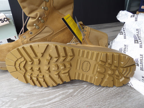 Belleville 550 ST 8 Inch Hot Weather Steel Toe Boots (EGA) size 10