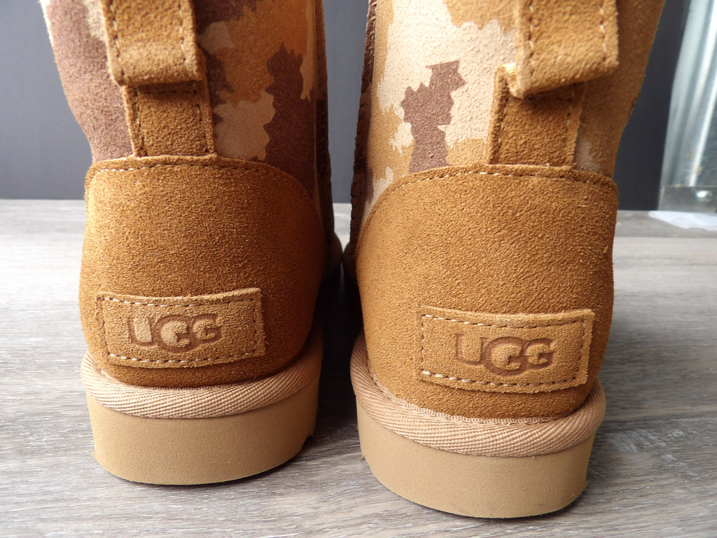 UGG Classic Mini Jagged Camo Boots size 6
