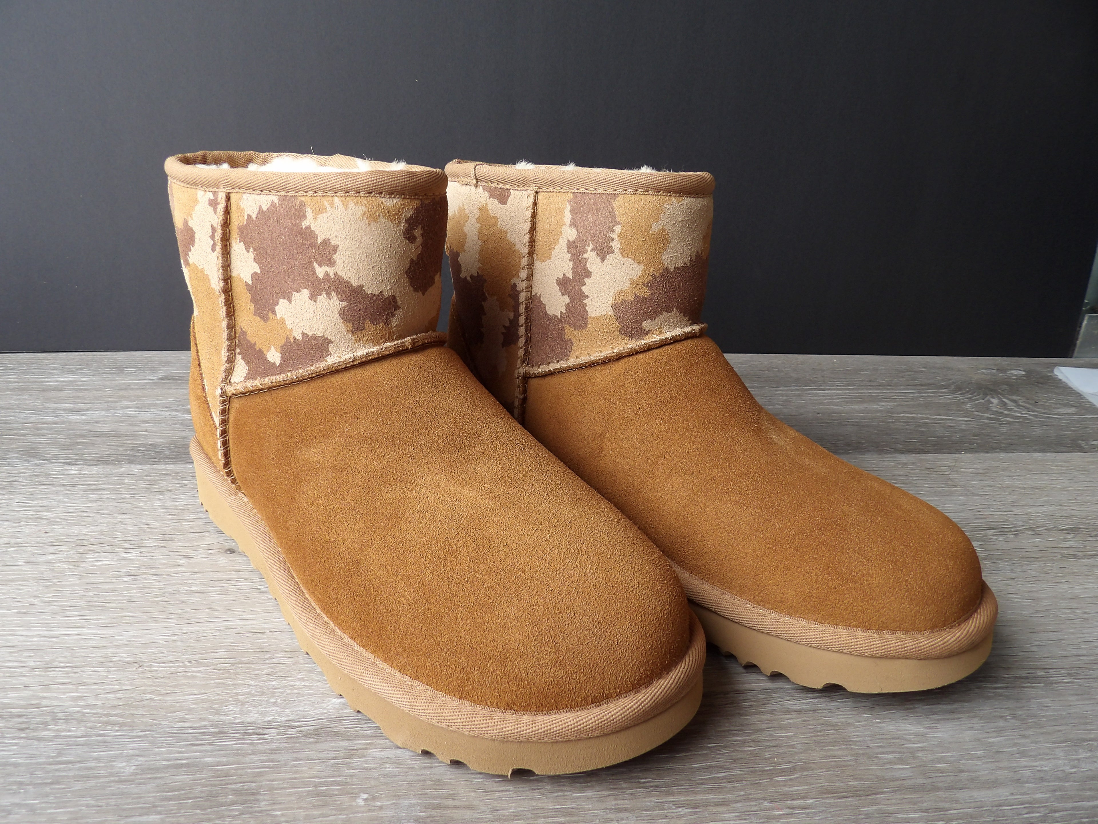 UGG Classic Mini Jagged Camo Boots size 6