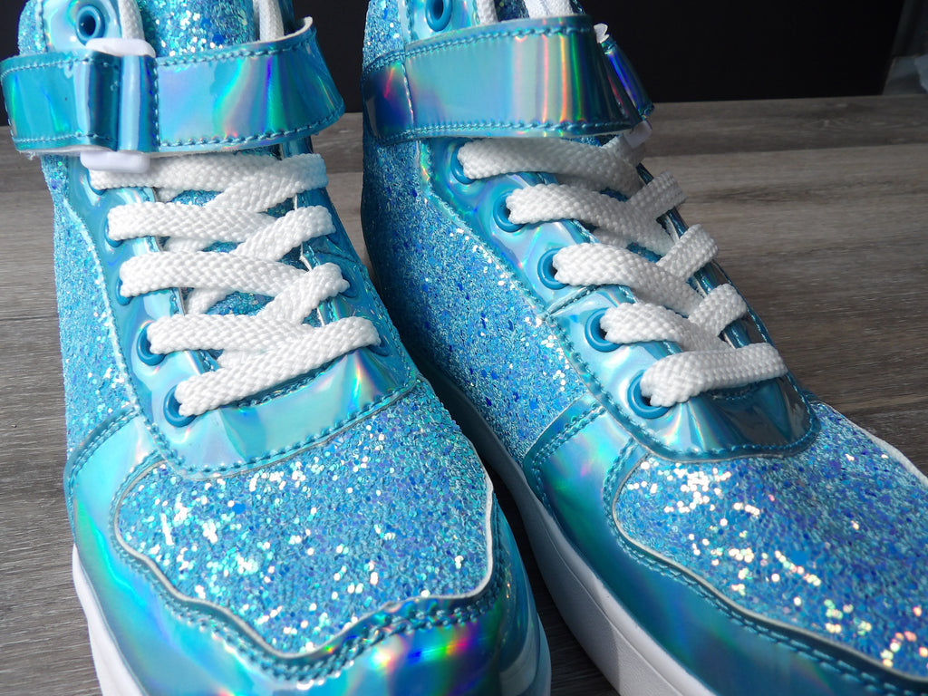 Sparkly High Top Sneakers size 36