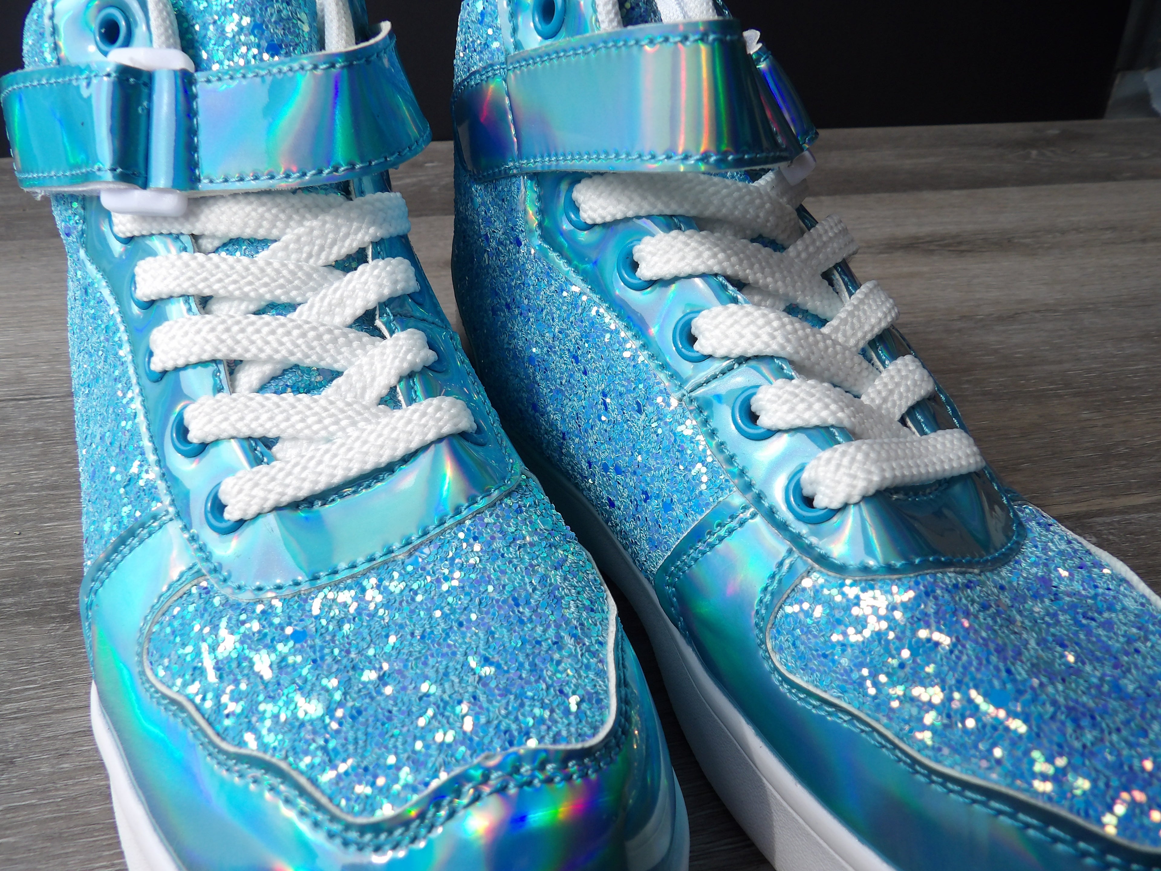 Sparkly High Top Sneakers size 36