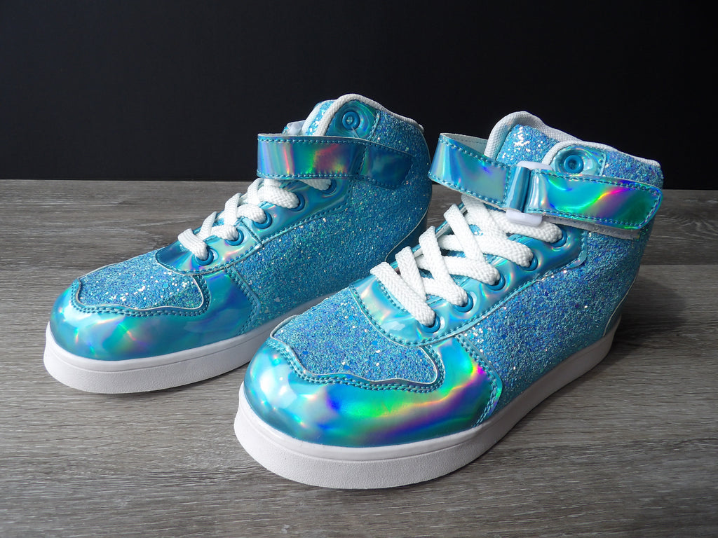 Sparkly High Top Sneakers size 36
