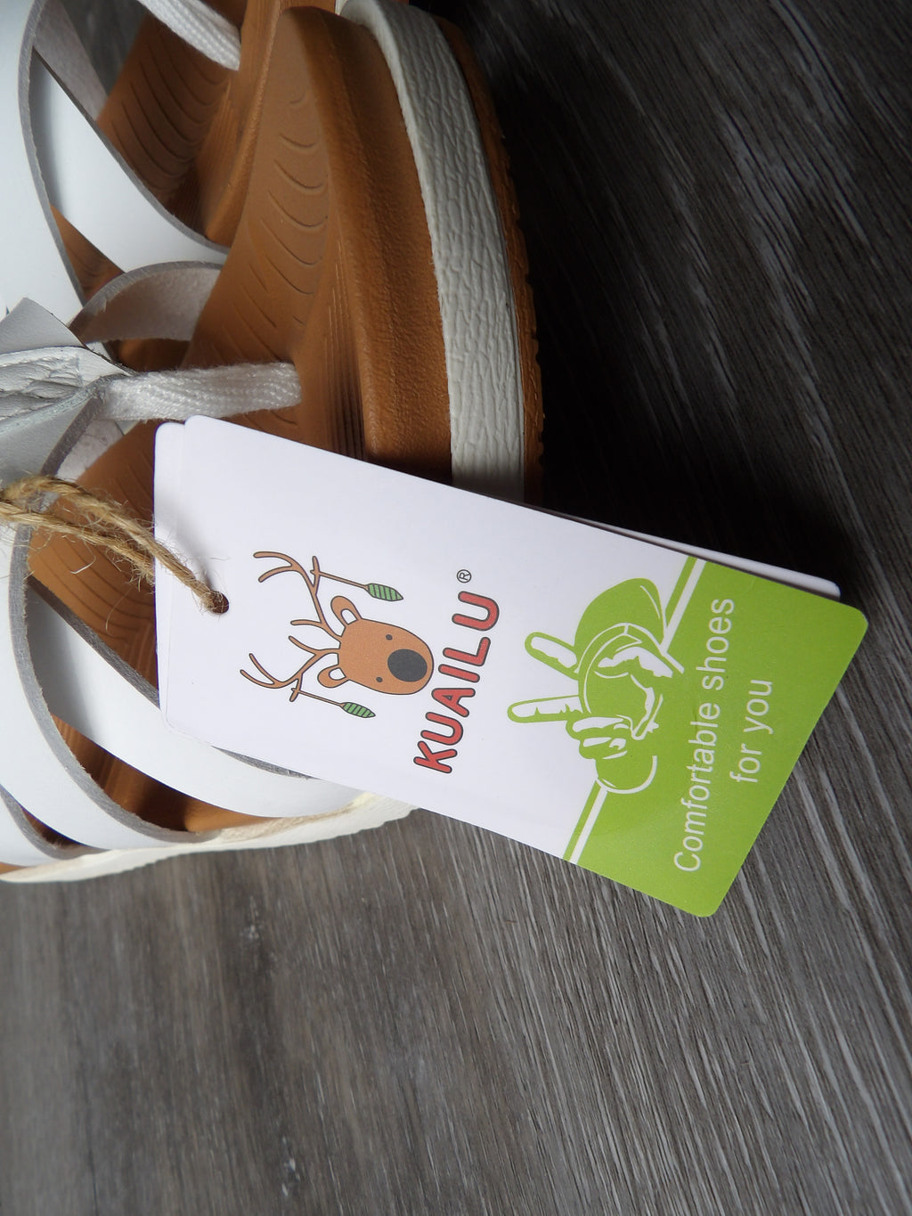 Kuailu Cross Strap Sandals size 9