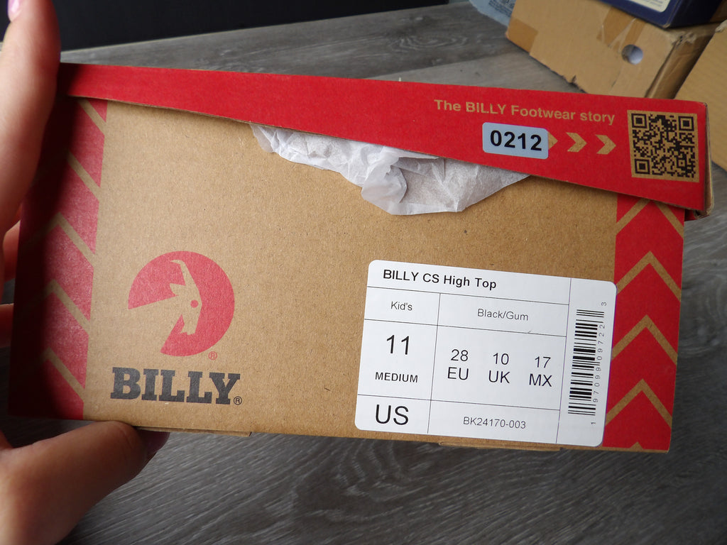 Billy's Footwear Black High Top Sneakers size 11