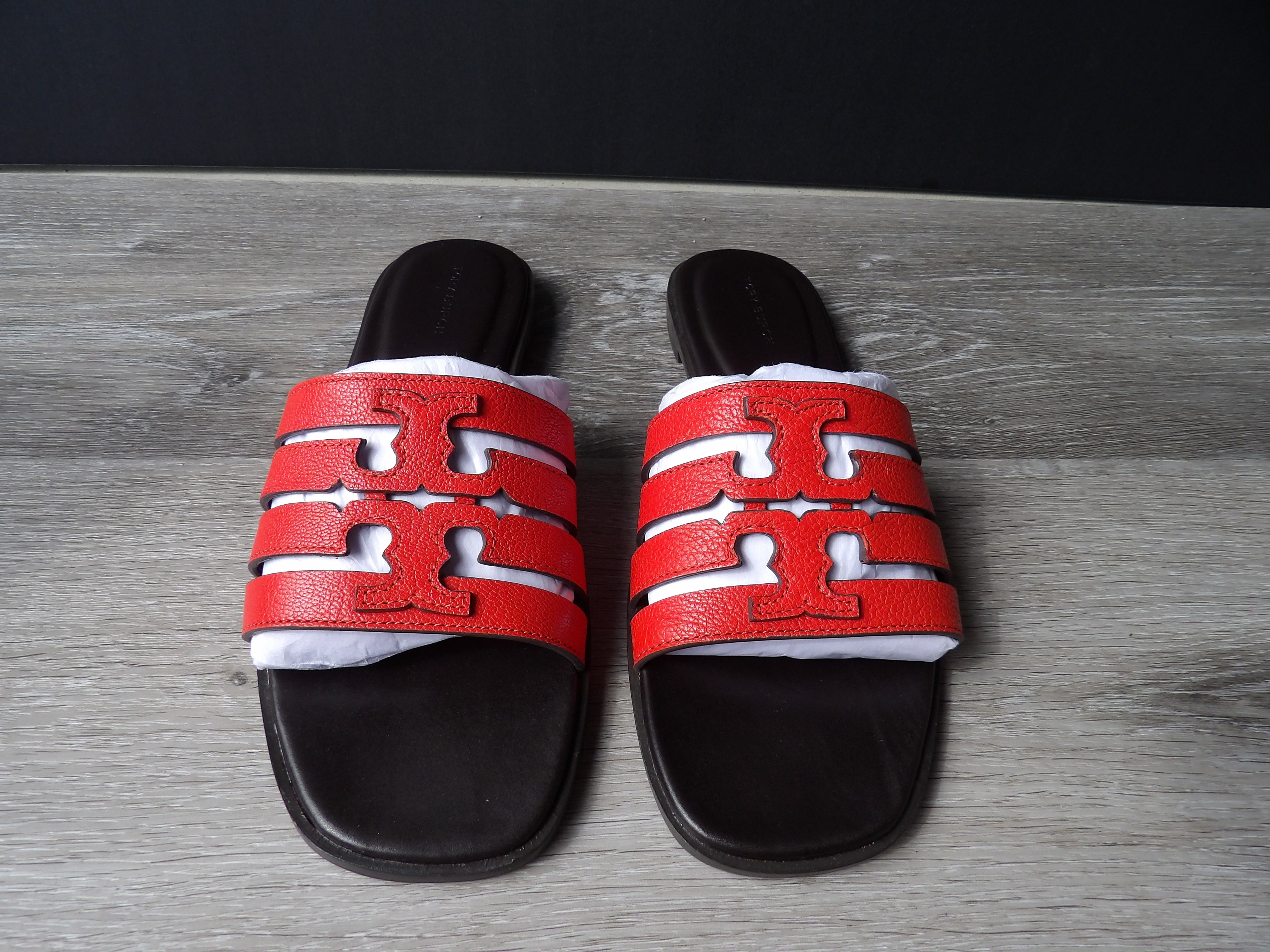Tory Burch Ines Cage Slide Sandals size 7