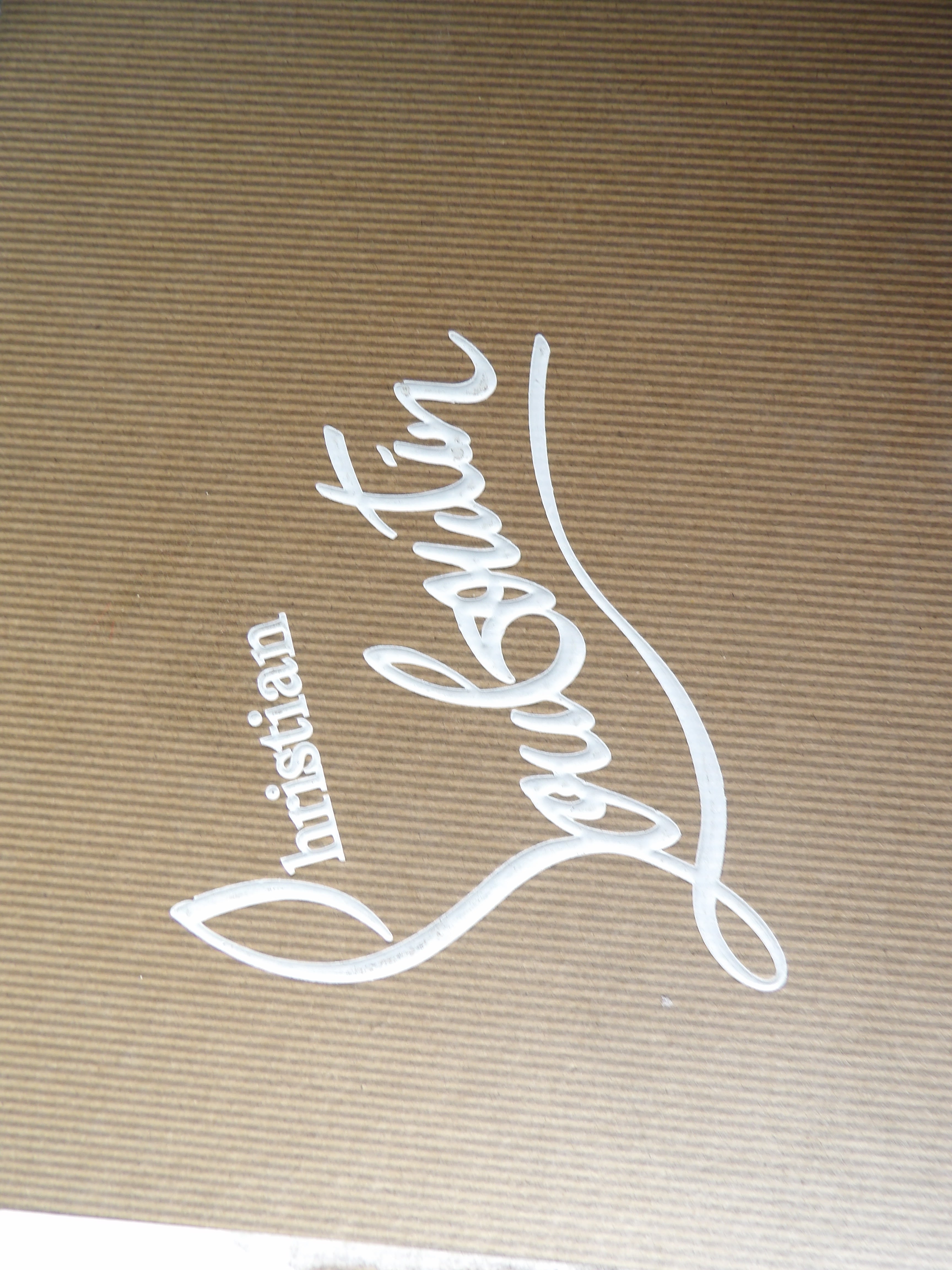 Christian Louboutin Miss Z patent leather pumps size 38