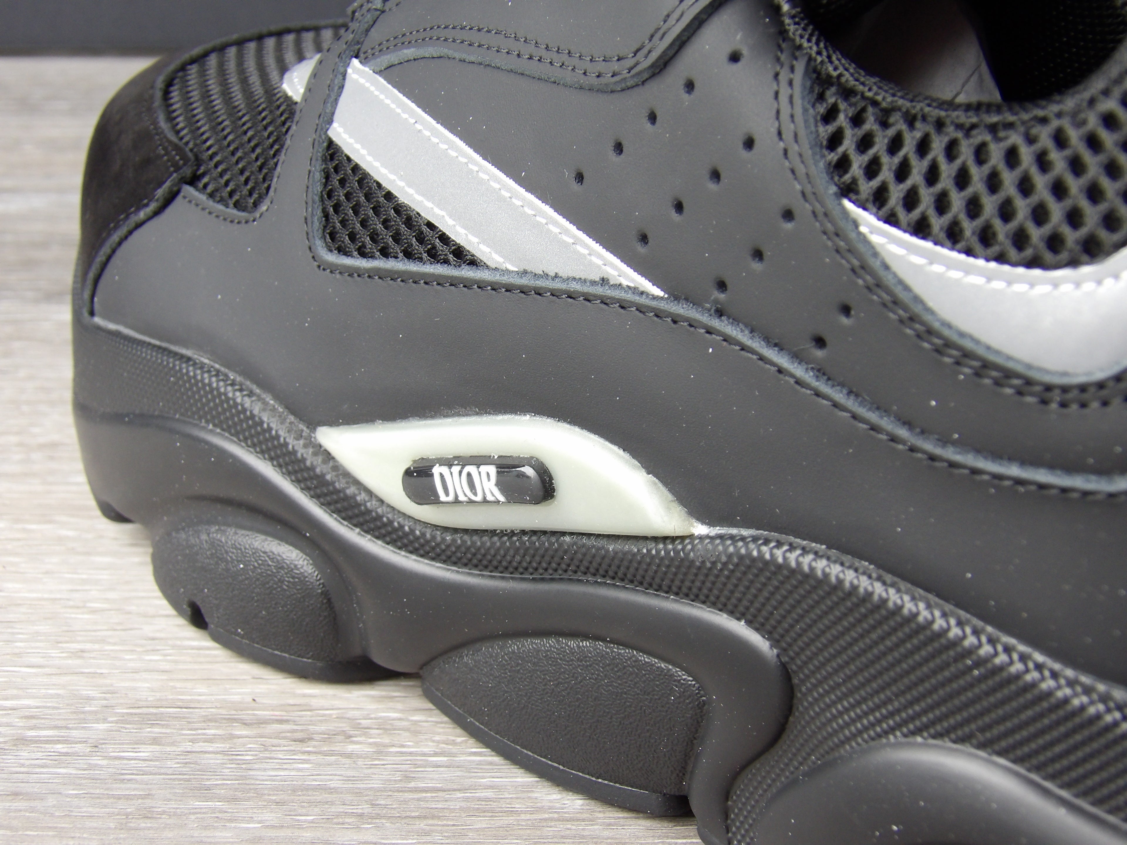 Dior B22 Black Reflective sneakers size 43