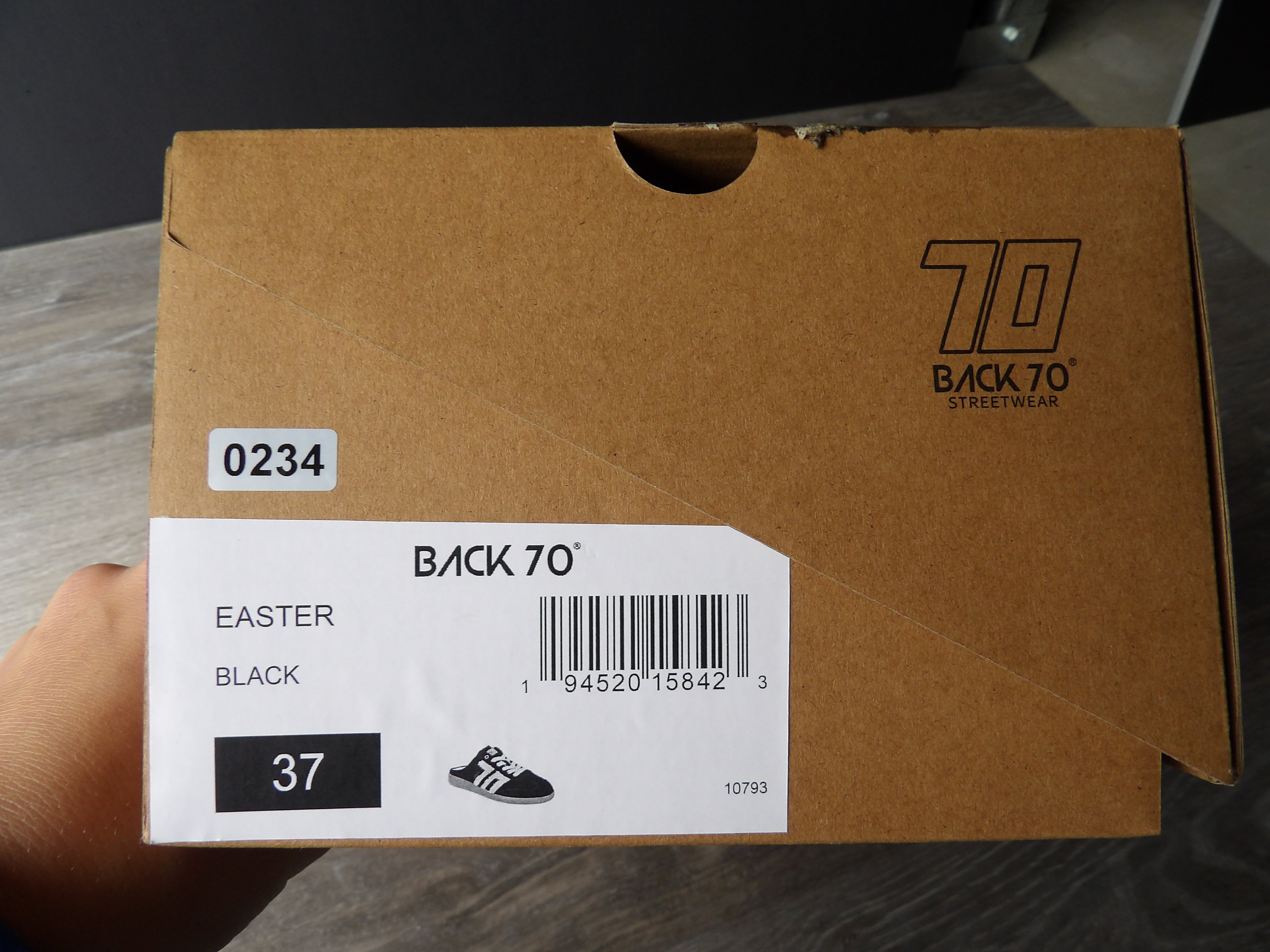 Back 70 Easter Backless Sneakers size 37