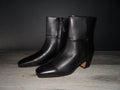 Franco Sarto black leather ankle boots size 6.5