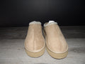 Pinky Lily branded beige platform slippers Size 7