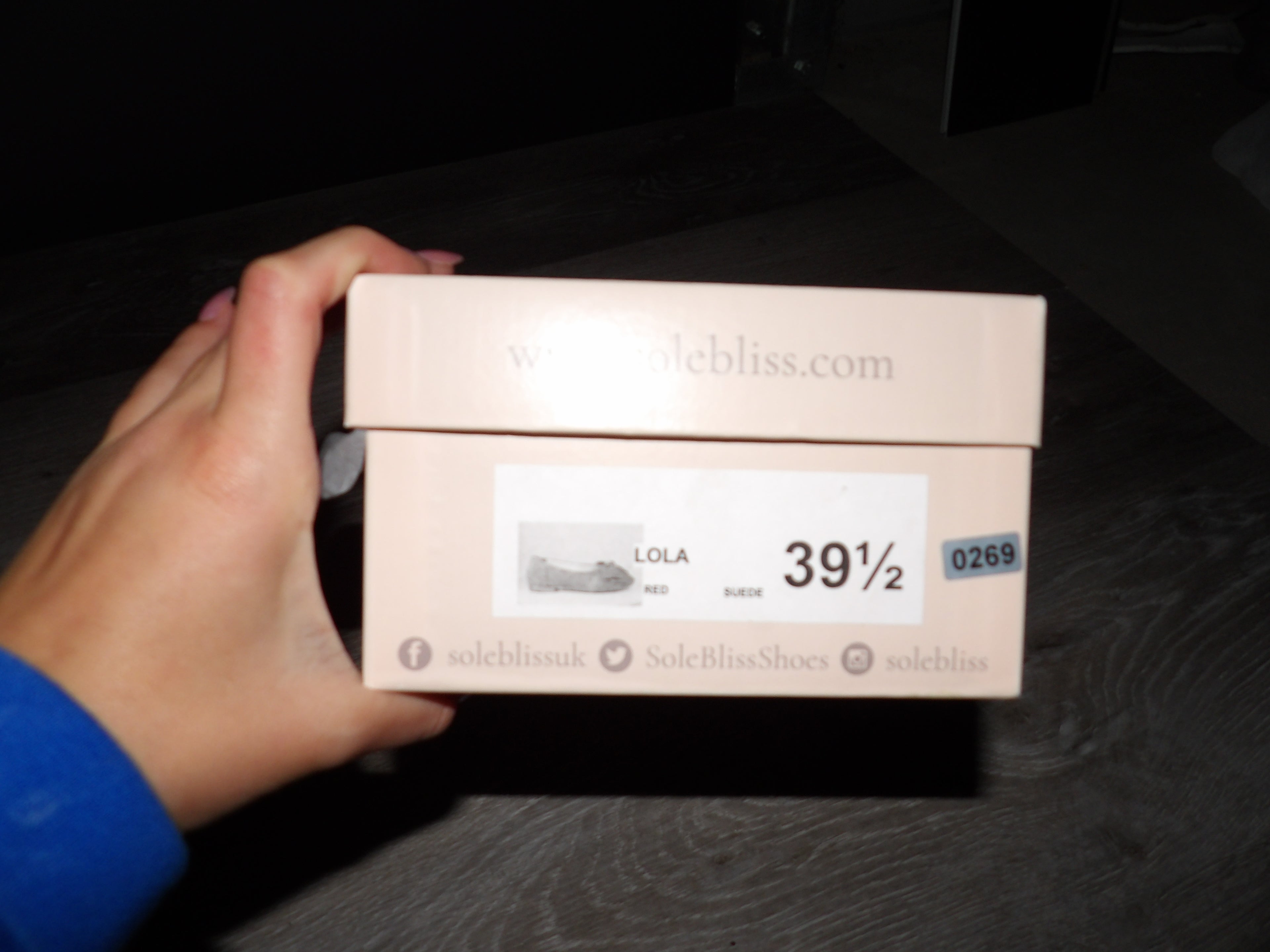 Sole Bliss Lola Shoes Size 39.5